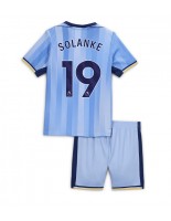 Tottenham Hotspur Dominic Solanke #19 Bortedraktsett Barn 2024-25 Korte ermer (+ bukser)